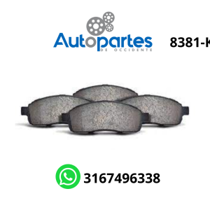 PASTILLAS DELANTERAS CAPTIVA 2.4-3.2