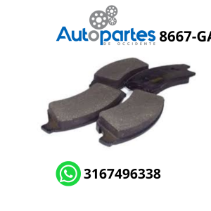 PASTILLAS DELANTERAS TRACKER 2013 /-