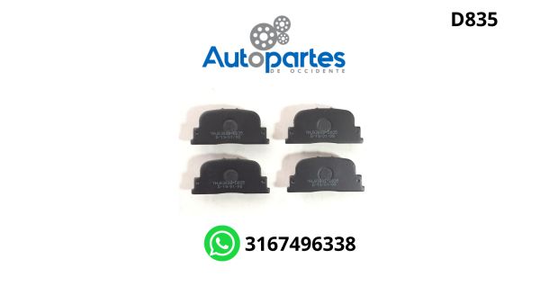PASTILLAS DELANTERAS JAC TAXI J3