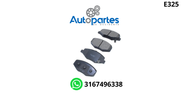 PASTILLAS DELANTERAS CHERY 11/