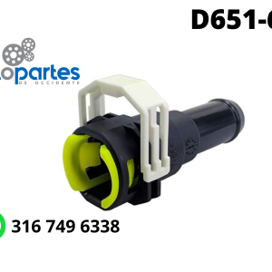 'CONECTOR MANGUERA MAZDA 3 / 6 / 5/ ENTRADA CALEFACION'